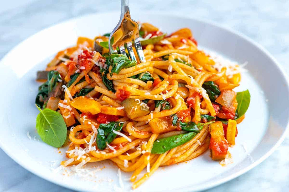 Spaghettis végétales
